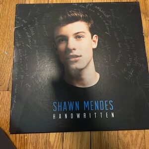 SHAWN MENDES HANDWRITTEN VYNL RECORD